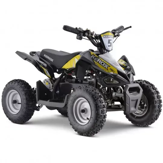 quad-pocket-electrique-kerox-e-rex-bw6-jaune