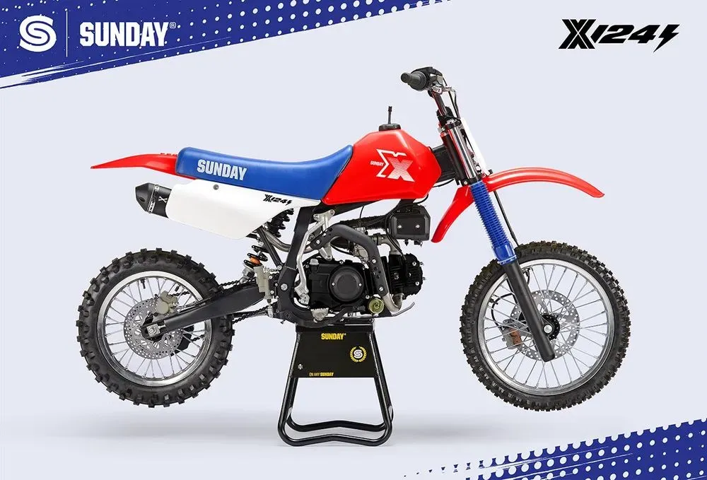 SUNDAY X 124SE OLDSCHOOL YCF 2025 – 125cc Thermique